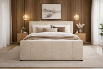 King Otis Velours Elektrische Boxspring