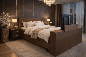 King Xerxes met TV Lift Elektrische Boxspring